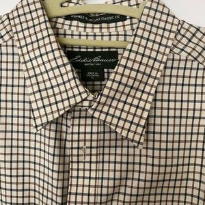 Eddie Bauer Wrinkle Resistant Classic Fit button down